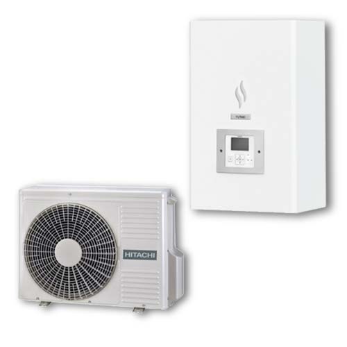 Pompa de caldura aer-apa split Hitachi Yutaki S 4.37kw (varianta R32!)